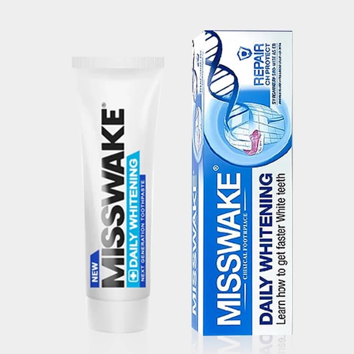 خمیر دندان سفید کننده روزانه میسویک Misswake Daily Whitening Toothpaste — تصویر ۲