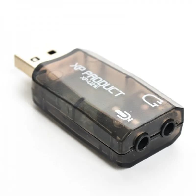 کارت صدا اکسترنال USB ایکس پی مدل XP-U21 5.1 — تصویر ۴