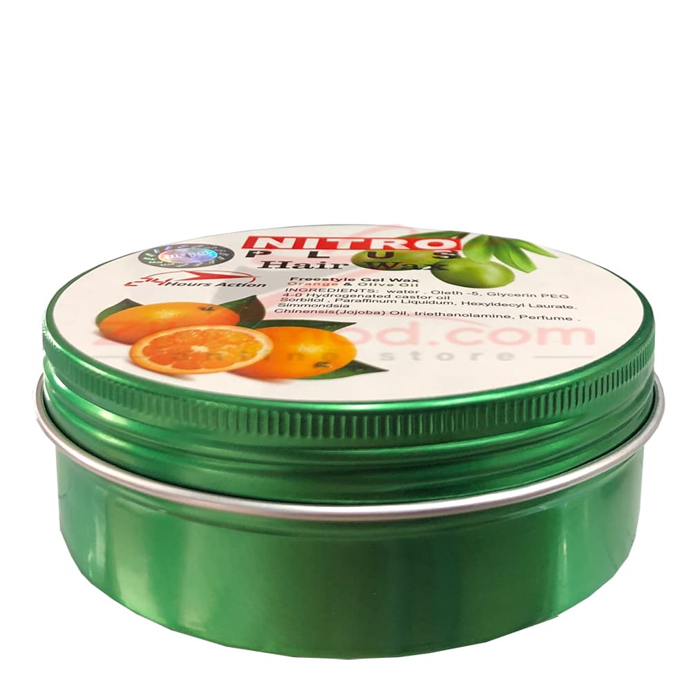 واکس ژل حالت دهنده مو نیترو مدل پرتقال و زیتون 120 گرمی