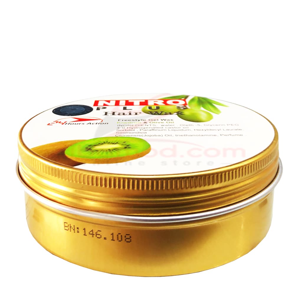 واکس ژل حالت دهنده مو نیترو مدل کیوی و زیتون 120 گرمی