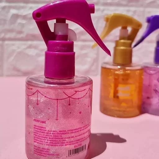 عطر مو رایحه پاستیلی میوه ای گلی خاص خوشبو کننده مو آبرسان موی خشک شاداب کننده و درخشان کننده موها — تصویر ۶