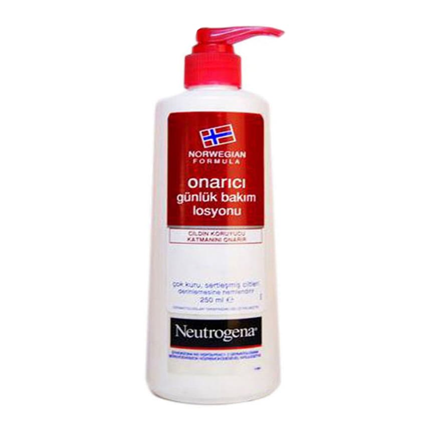 لوسیون بدن نوتروژینا Neutrogena مناسب پوست های حساس و خیلی خشک حجم 250 میل — تصویر ۲