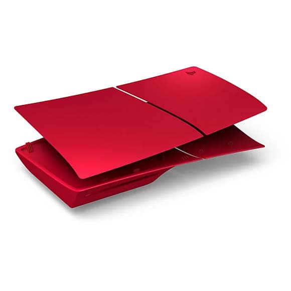 کاور کنسول پلی استیشن 5 اسلیم مدل PS5 Slim Console Covers Volcanic Red — تصویر ۲