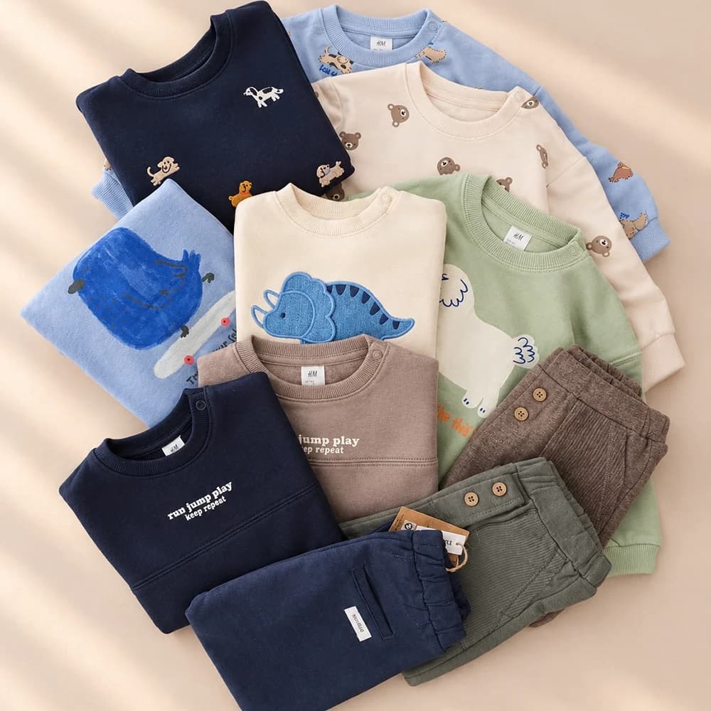 بلوز توکرک و دورس H&M-کدLK1808
