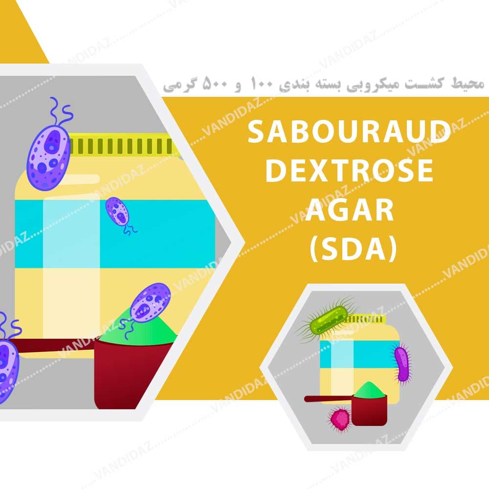 محیط کشت SDA آگار – سابورو دکستروز