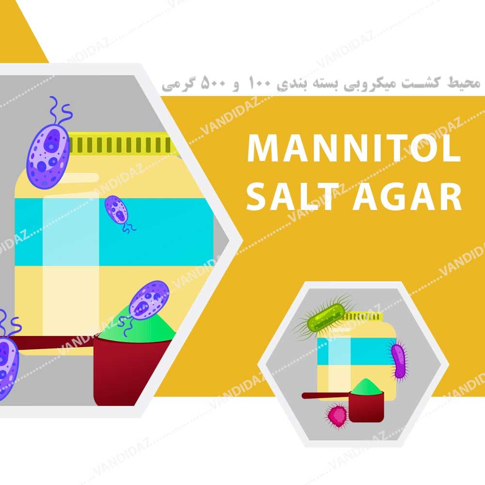 محیط کشت مانیتول سالت آگار – Mannitol Salt