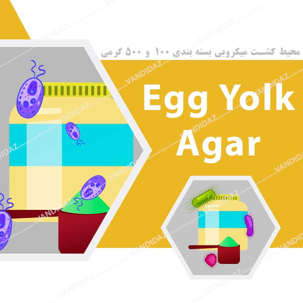 محیط کشت میکروبی Egg Yolk Agar Base
