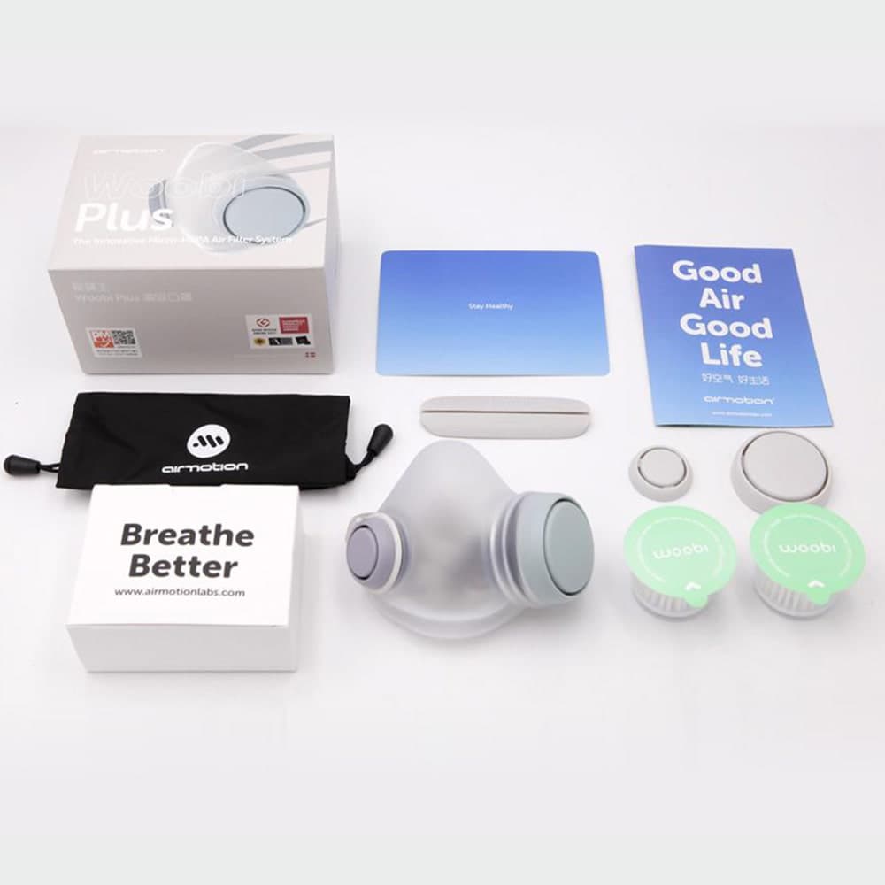 ماسک فیلتردار شیائومی AIRMOTION Woobi Plus — تصویر ۴