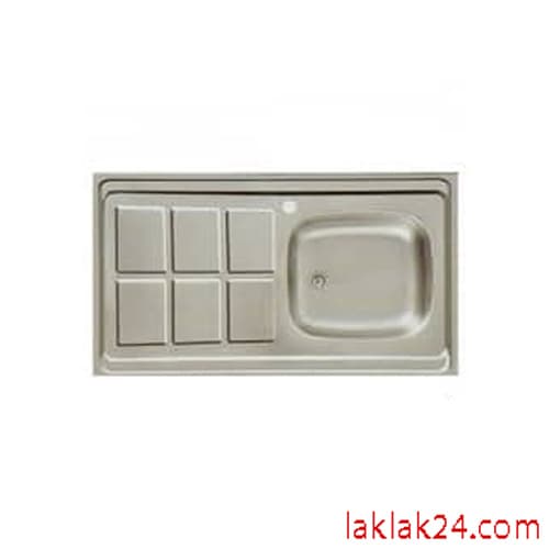 سینک اخوان 50*100 تک لگن راست