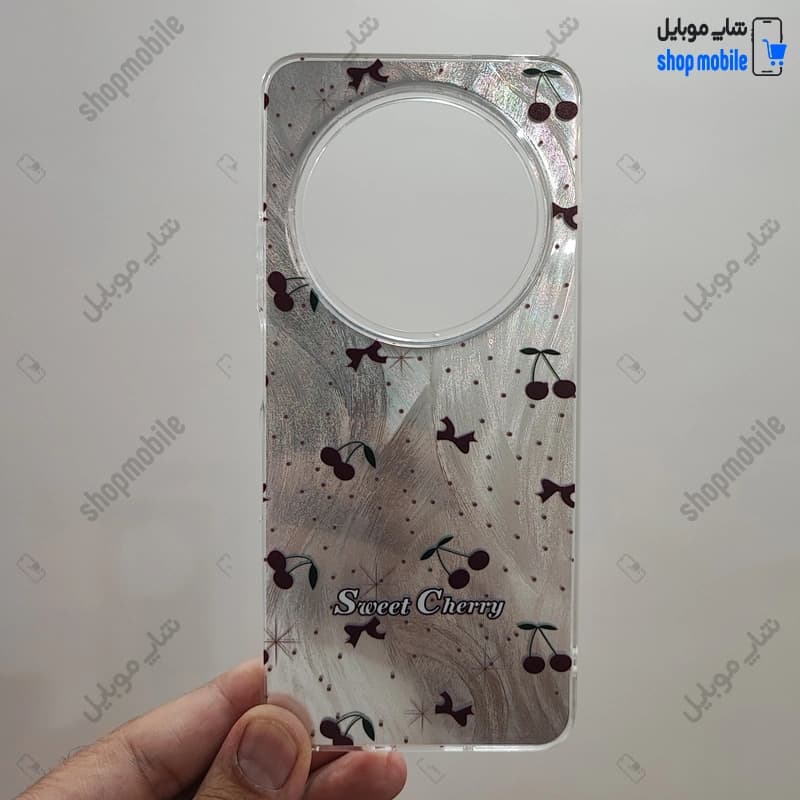 قاب گوشی شیائومی ردمی 14C / ردمی A4 / پوکو C75 (کاور IMD براش طرح گیلاس)