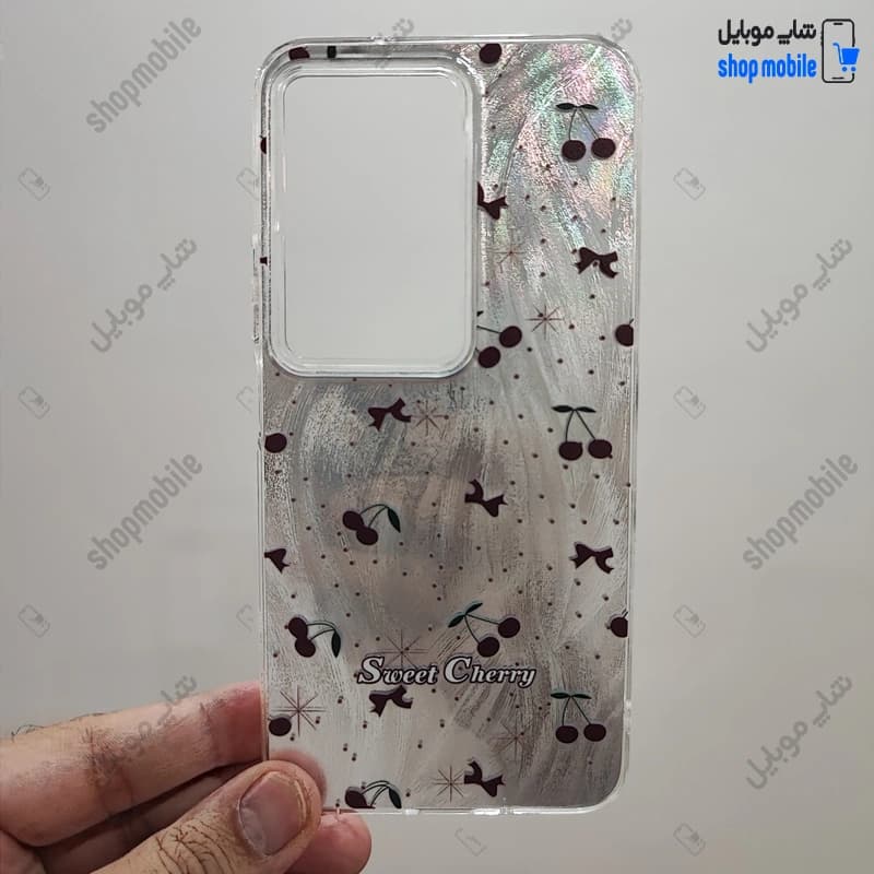 قاب گوشی شیائومی ردمی 15 (کاور IMD براش طرح گیلاس)