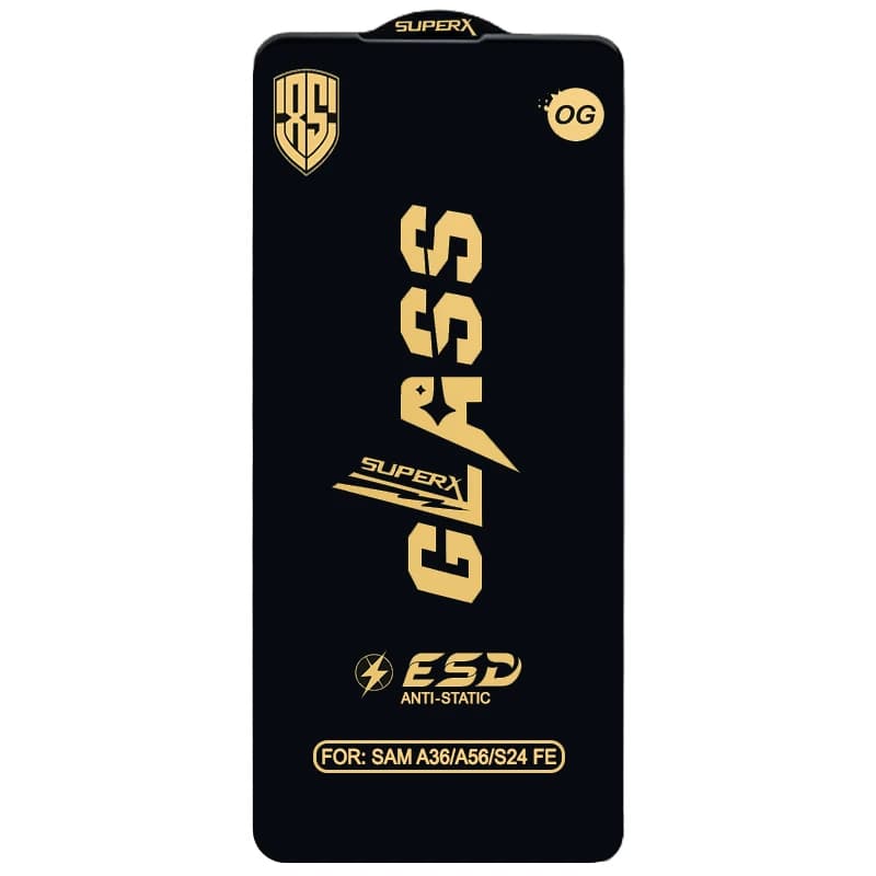 گلس گوشی سامسونگ گلکسی A36 (گلس شیشه ای Anti Static مدل OG Super X)