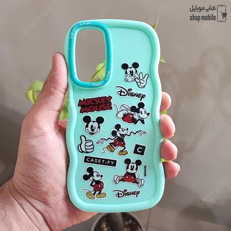قاب گوشی سامسونگ گلکسی A16 (کاور عروسکی موج دار طرح Mickey Mouse)
