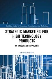 کتاب Strategic Marketing for High Technology Products (بازاریابی استراتژیک برای محصولات فناوری پیشرفته) نسخه انگلیسی PDF | توماس فوتیادیس