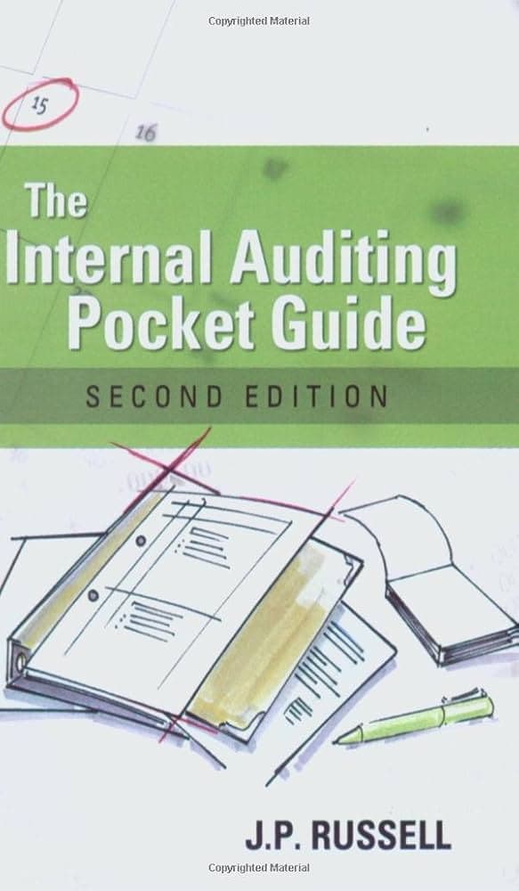 کتاب Internal Auditing Pocket Guide: Preparing, Performing, Reporting, and Follow-Up (راهنمای جیبی حسابرسی داخلی) نسخه انگلیسی PDF | جی. پی. راسل