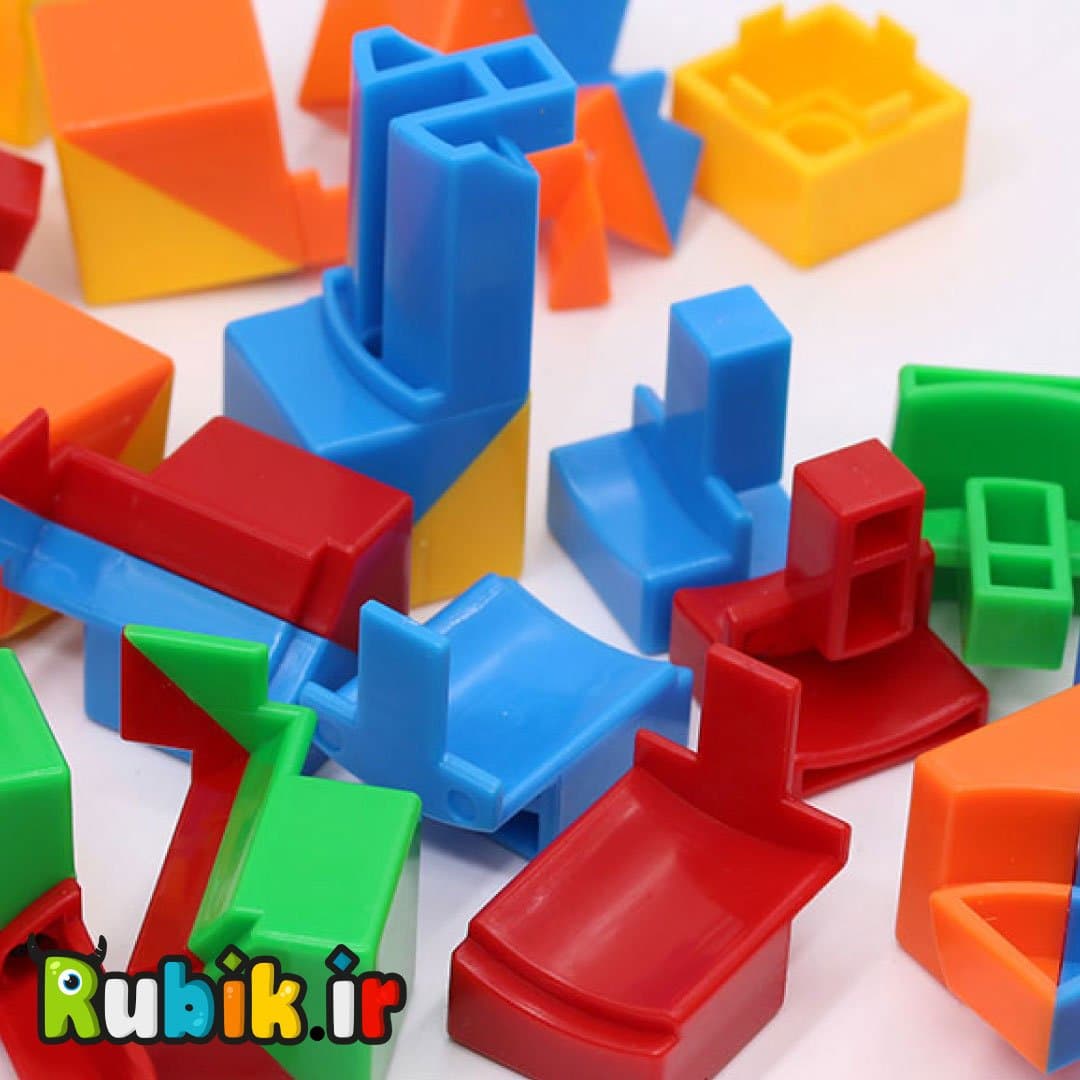 استیکرلس-3*3*6 ویتدن سیمتریک WitEden 1688Cube symmetric 3x3x6 cuboid — تصویر ۵