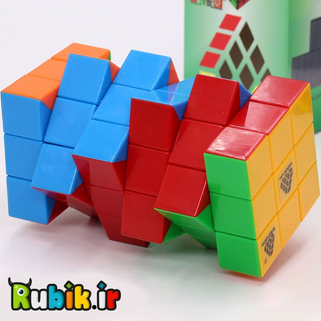 استیکرلس-3*3*6 ویتدن سیمتریک WitEden 1688Cube symmetric 3x3x6 cuboid — تصویر ۳