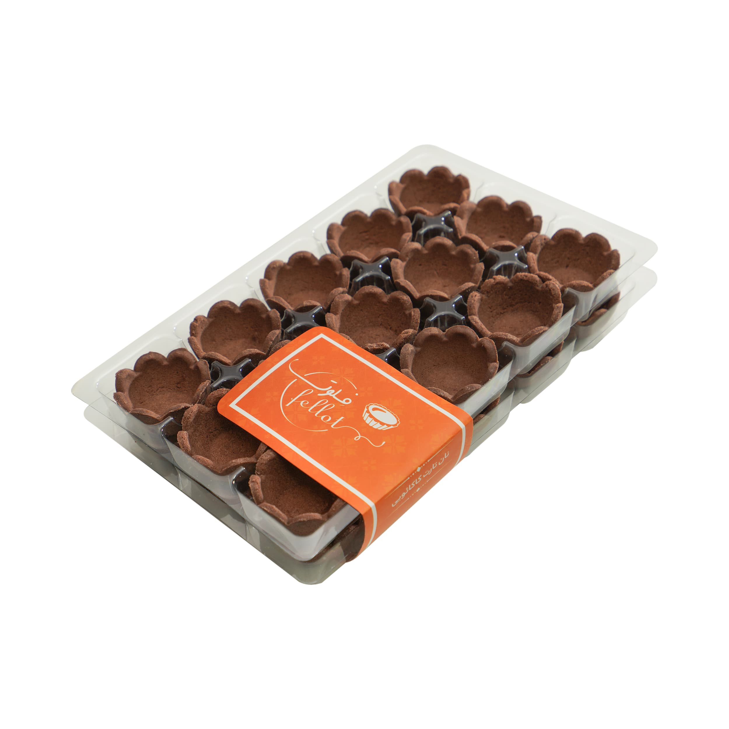 نان تارت شکلاتی مدل گل – 250 گرم