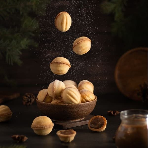 قالب دستی شیرینی پزی مدل گردو روسی — تصویر ۵