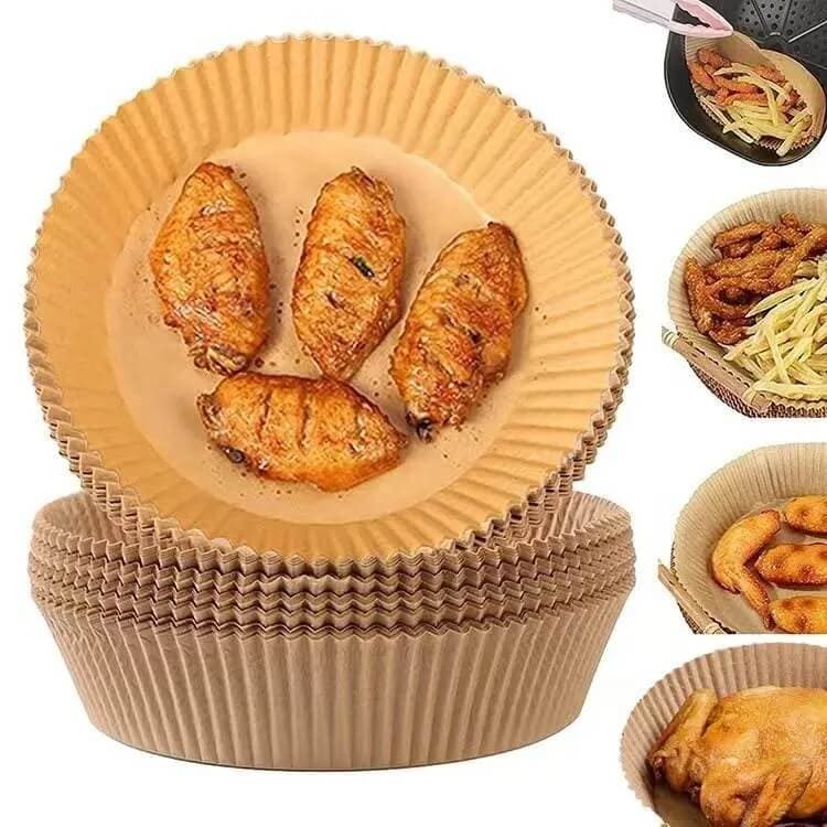 کاغذ نسوز سرخ کن مدل ایر فرایر هواپز مجموعه 100 عددی سایز 20 — تصویر ۲
