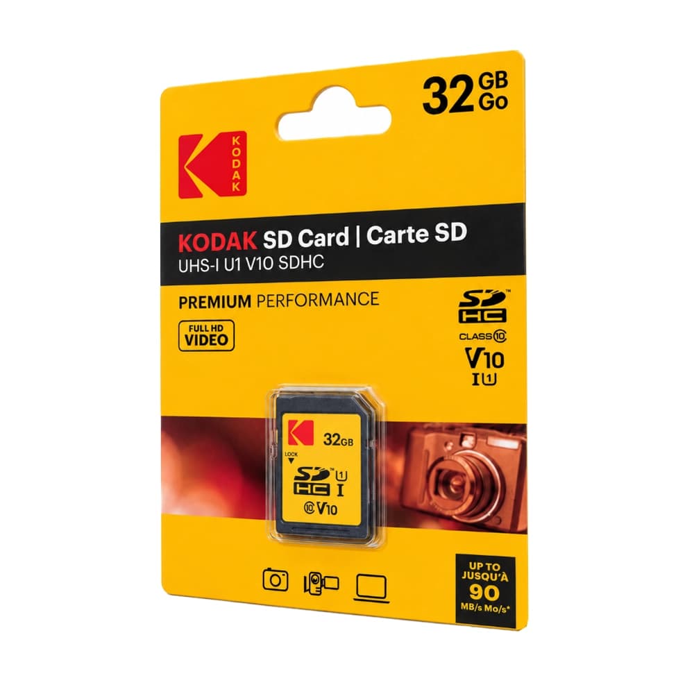 کارت حافظه کداک Kodak Premium 32GB UHS-I U1 V10 SD — تصویر ۴
