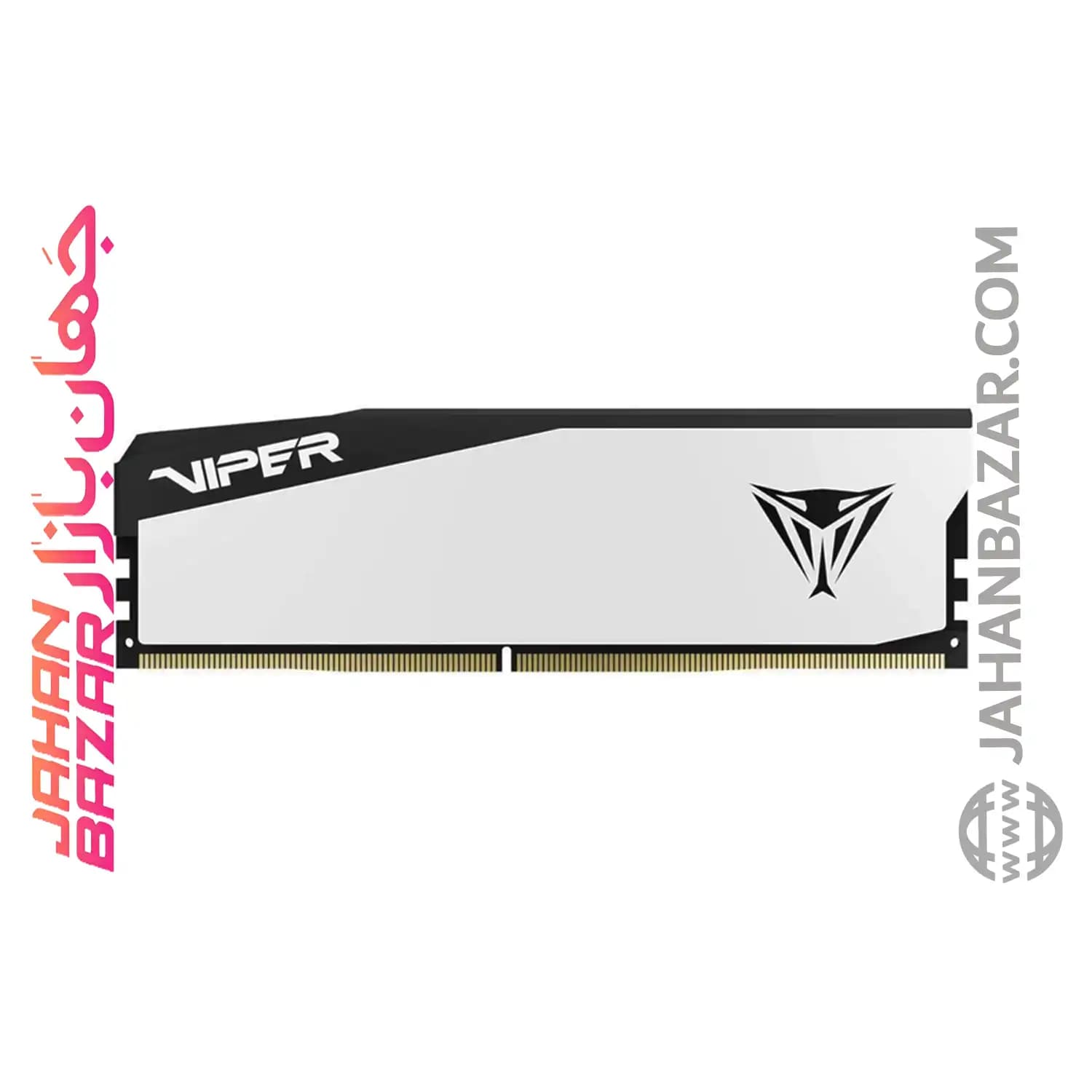 رم دسکتاپ پاتریوت DDR5 تک کاناله CL30 MHz 6000 PATRIOT VIPER ELITE5 WHITE ظرفیت 16GB