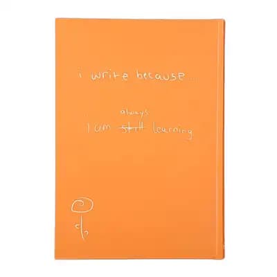 dotnote دفتر سری I WRITE گلبهی Always learning