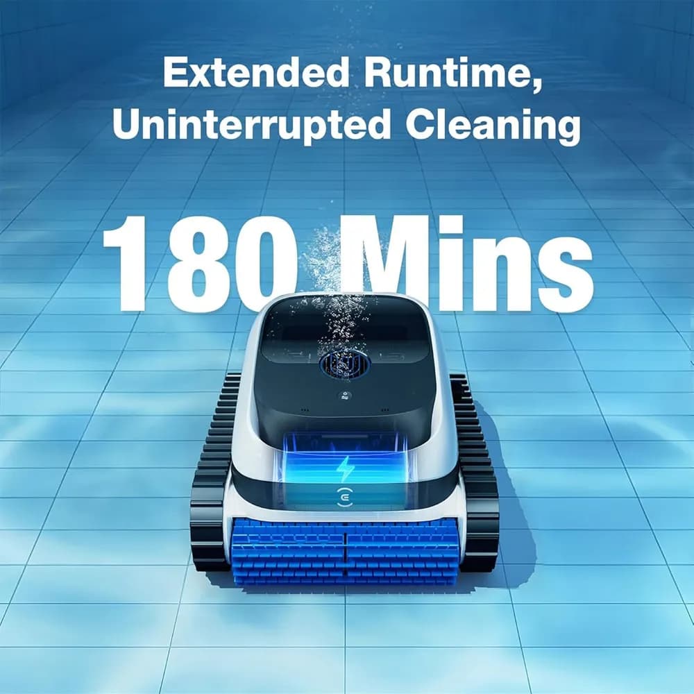 جارو رباتیک استخر اکووکس مدل Ecovacs pool vacuum cleaner robot P1 — تصویر ۴
