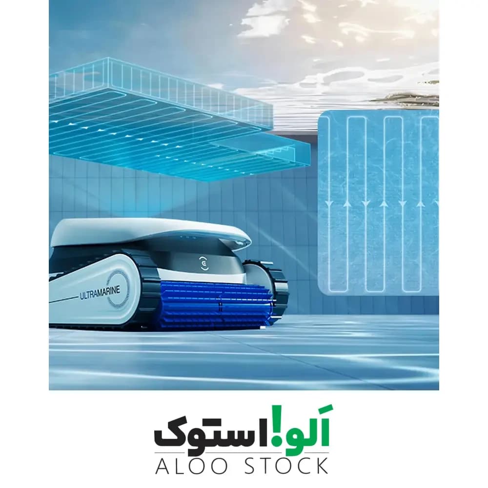جارو رباتیک استخر اکووکس مدل Ecovacs pool vacuum cleaner robot P1 — تصویر ۹