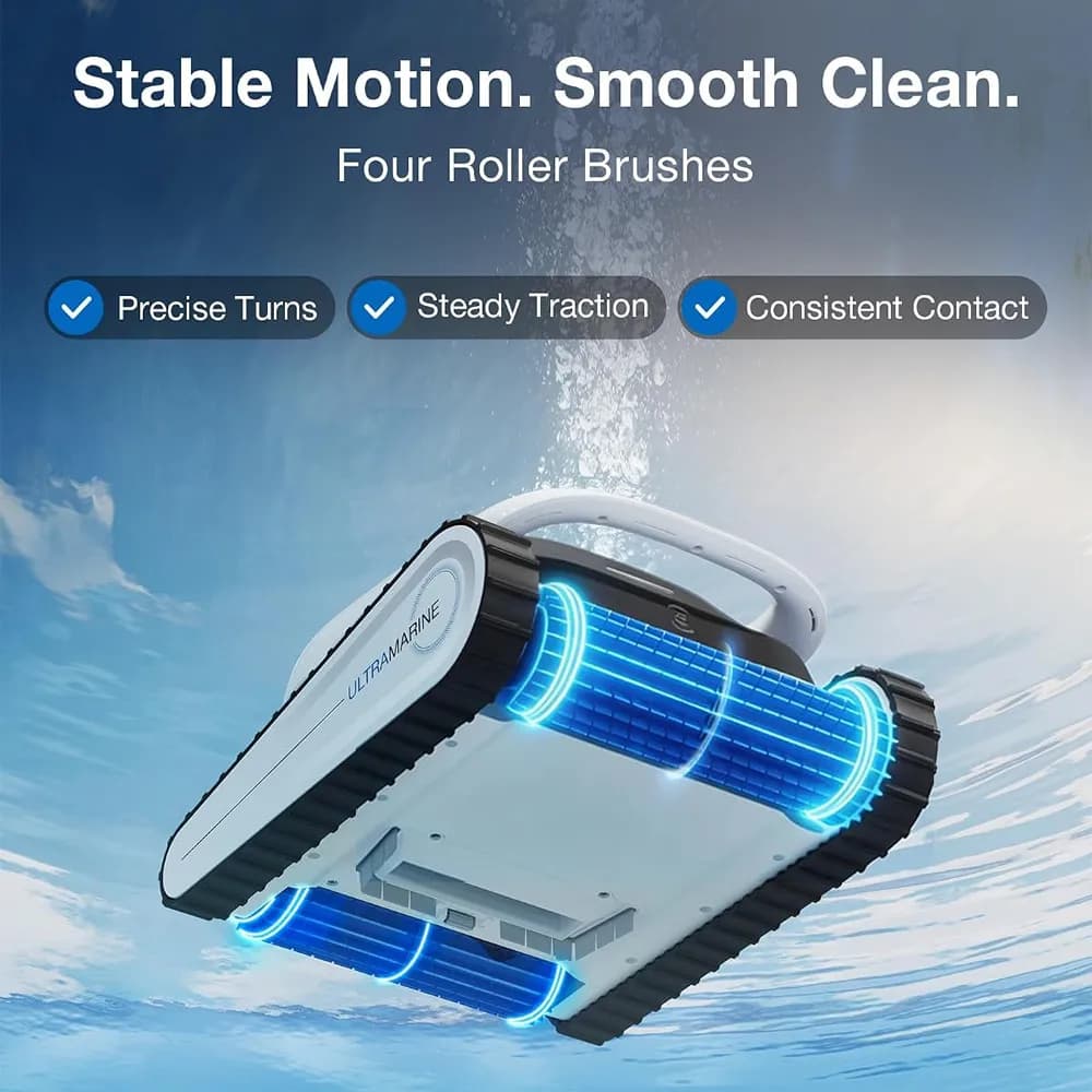 جارو رباتیک استخر اکووکس مدل Ecovacs pool vacuum cleaner robot P1 — تصویر ۶