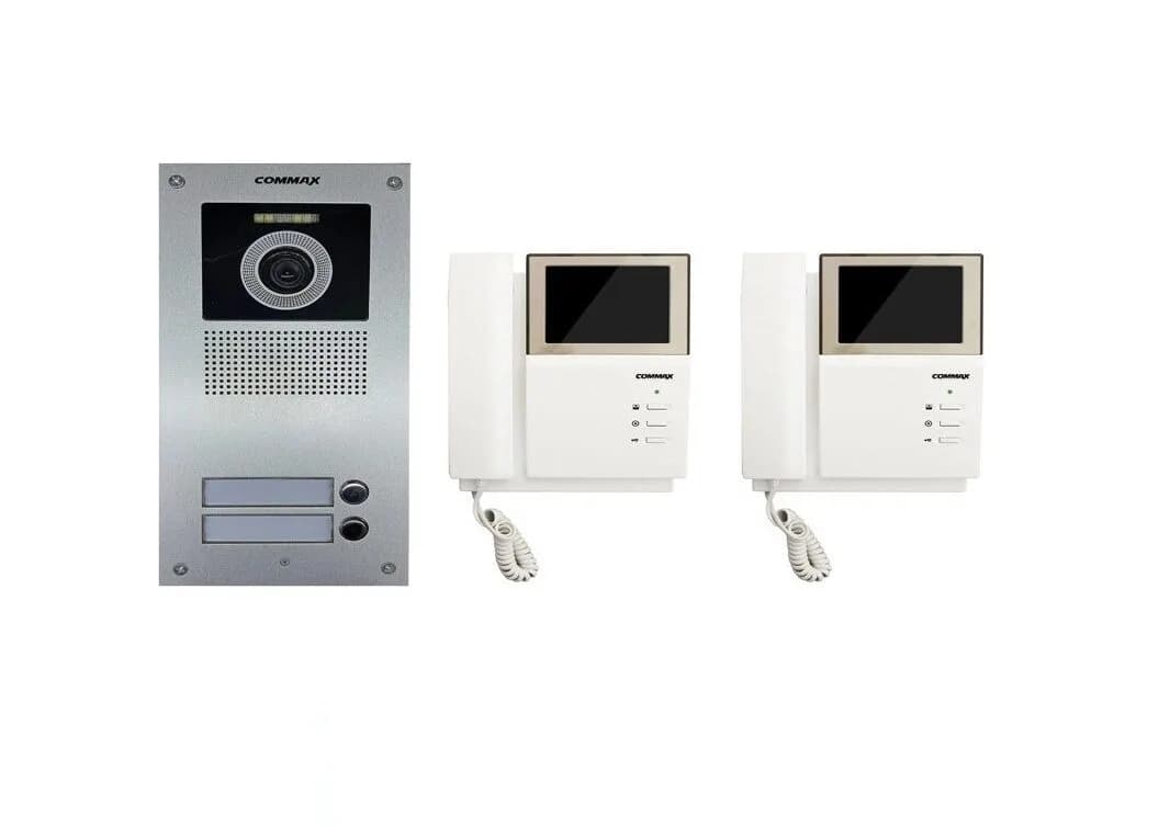 آیفون تصویری کوماکس مدل 4PNC – مجموعه دو واحدی کامل
