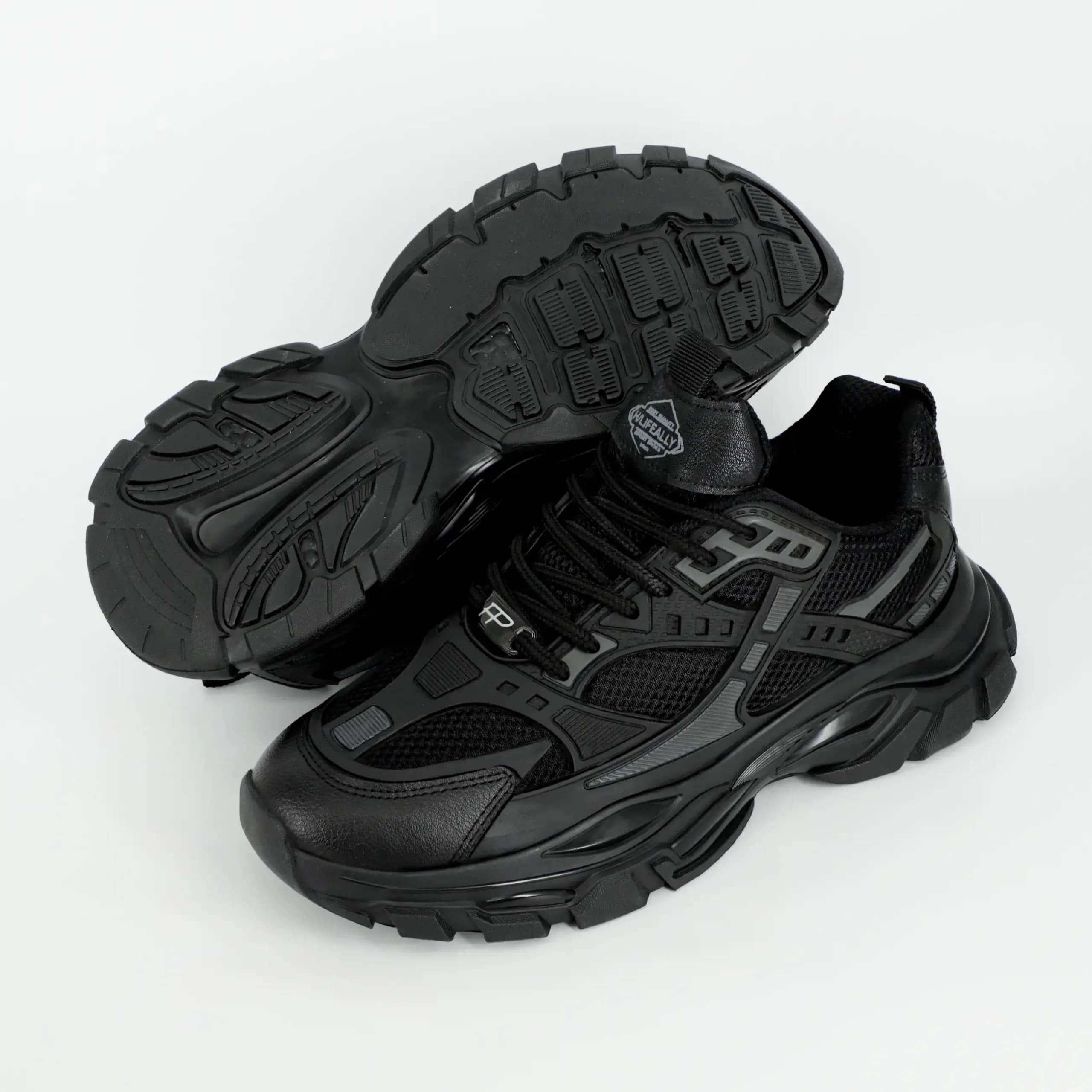 کتونی بالنسیاگا Balenciaga فشن مردانه مشکی کد 2221 — تصویر ۲