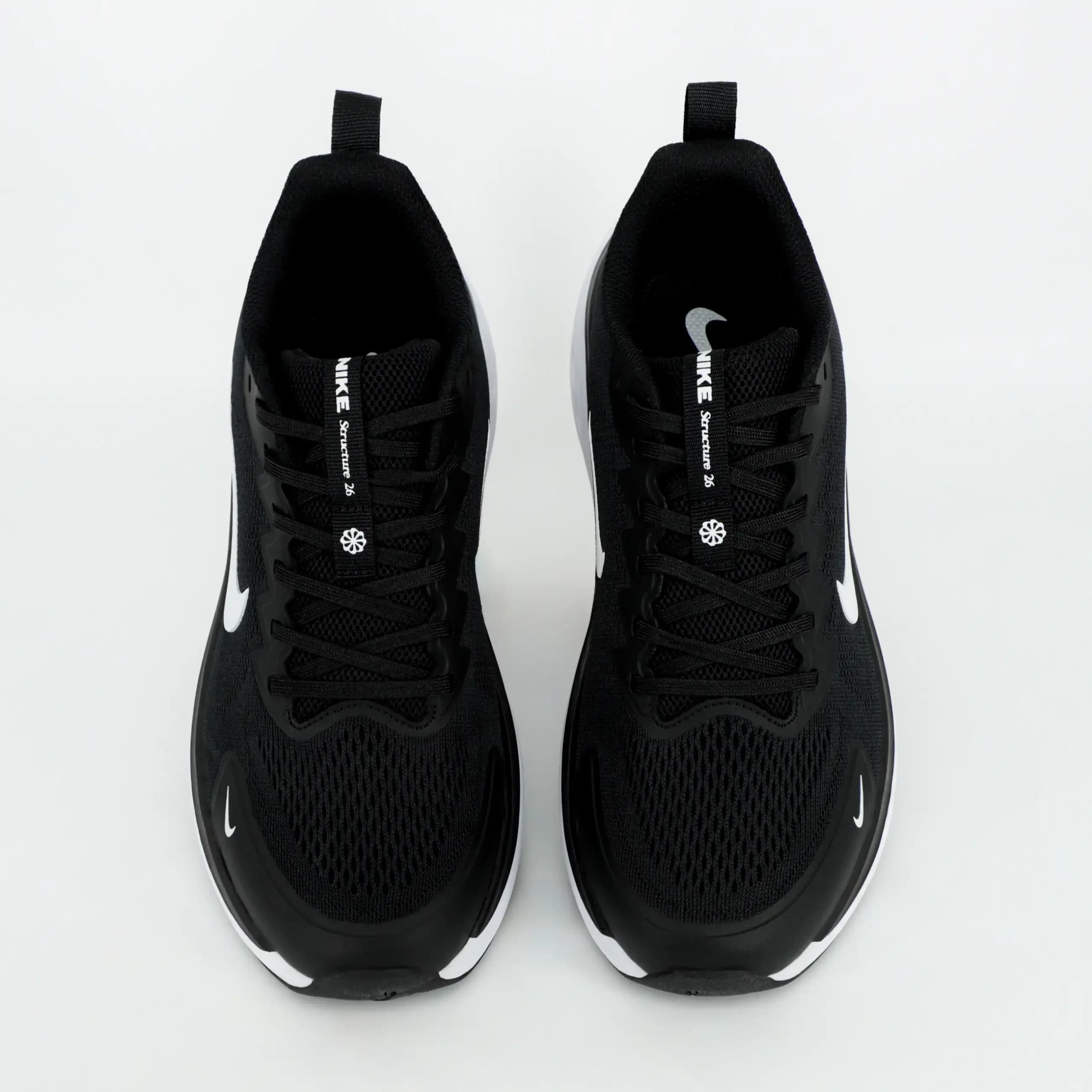 کتونی نایک زوم Nike Zoom مردانه مسترکوالیتی مشکی سفید کد 256 — تصویر ۵