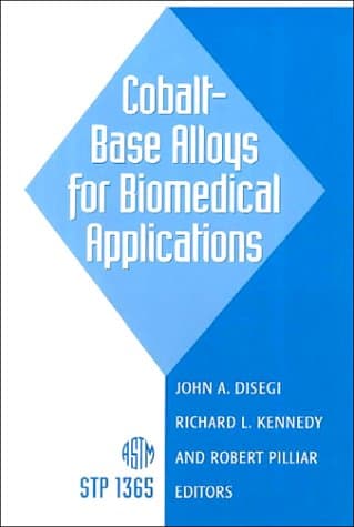 کتاب Cobalt-Base Alloys for Biomedical Applications (ASTM Special Technical Publication, 1365) نسخه کامل