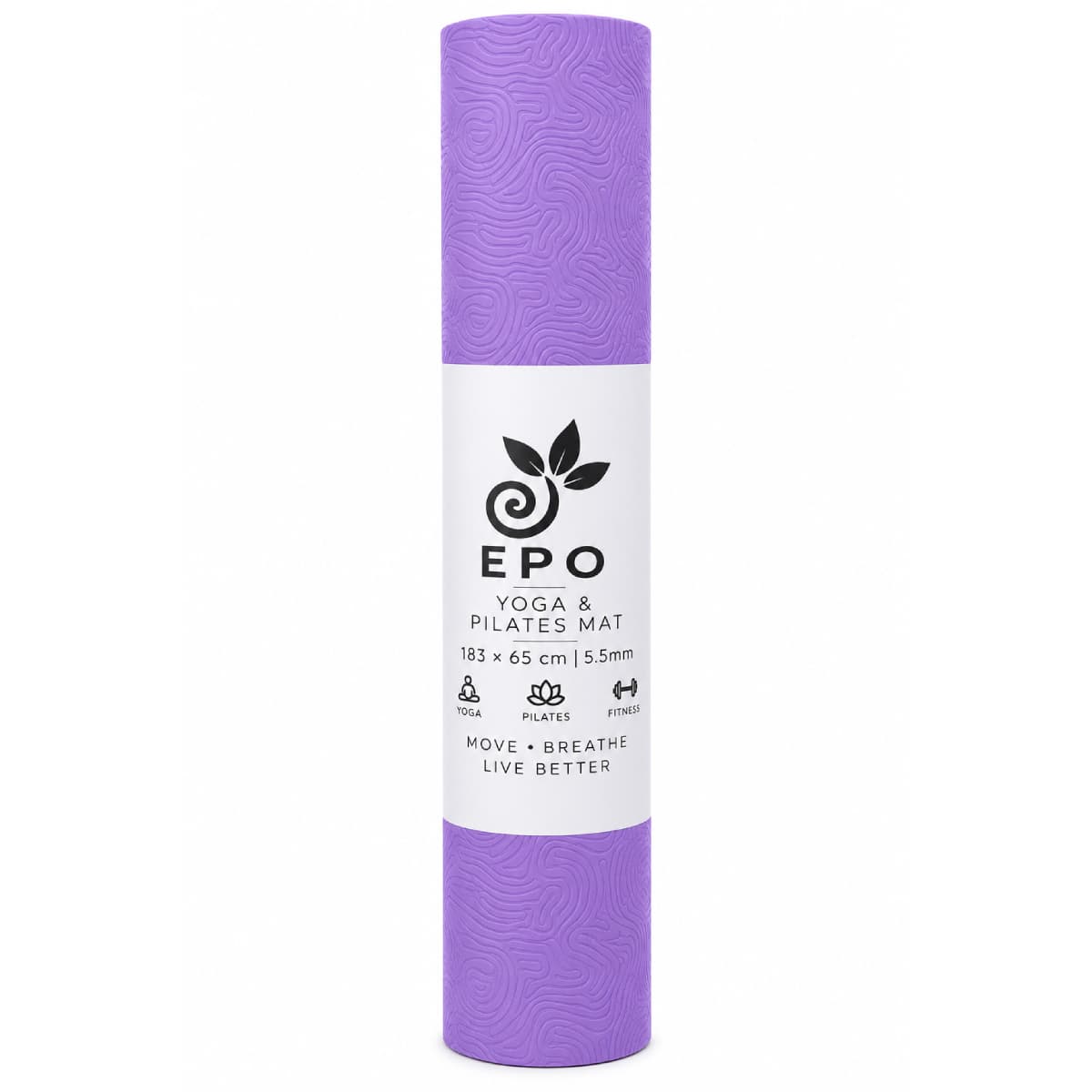 مت یوگا TPE ۶میل برند EPO — تصویر ۳