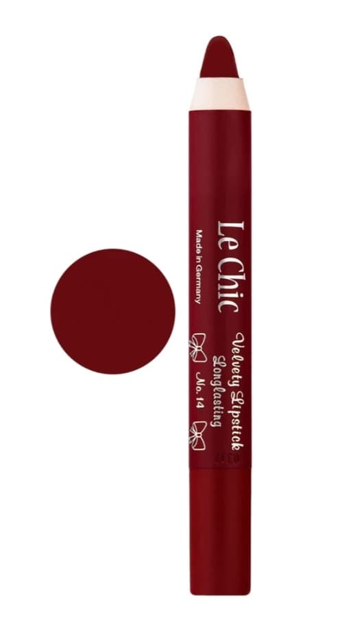 رژ لب مخملی مدادی لچیک Le chic شماره14