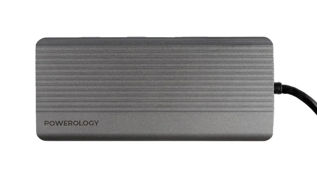 هاب ۱۲ پورت POWEROLOGY مدل HDMI & DISPLAYPORT USB-C HUB ETHERNET — تصویر ۲