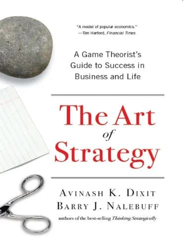و دانلود نسخه کامل کتاب زبان اصلی The Art of Strategy: A Game Theorist’s Guide to Success in Business and Life Illustrated Edition | دانلود کتاب خارجی