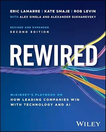 و دانلود نسخه کامل کتاب زبان اصلی Rewired: McKinsey’s Playbook on How Leading Companies Win with Technology and AI | دانلود کتاب خارجی