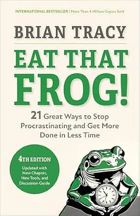 و دانلود نسخه کامل کتاب زبان اصلی Eat That Frog!: 21 Great Ways to Stop Procrastinating and Get More Done in Less Time | دانلود کتاب خارجی