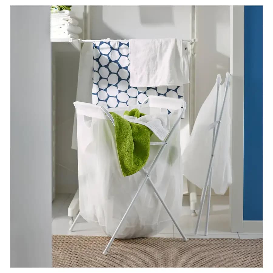 سبد رخت چرک ایستاده تاشو ایکیا IKEA-JÄLL فیلبندشاپ مدل 849247 — تصویر ۲
