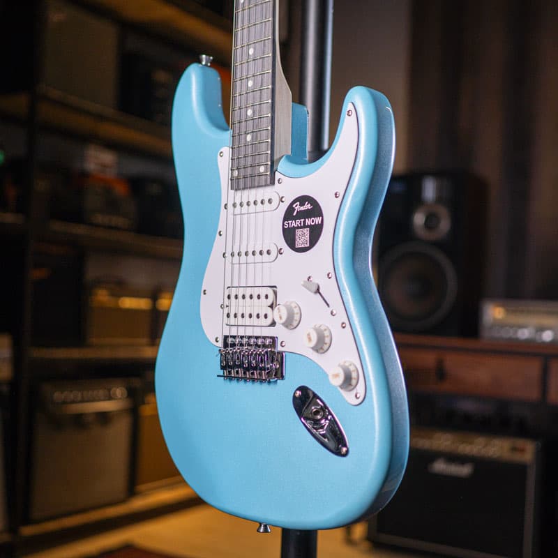 گیتار الکتریک طرح فندر Fender HSS Strat Blue — تصویر ۲