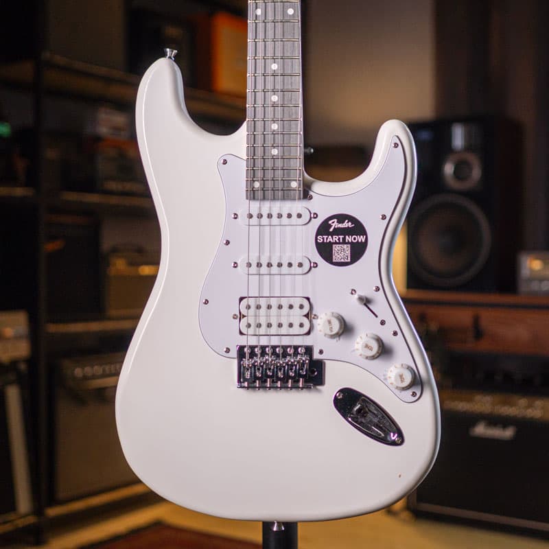 گیتار الکتریک طرح فندر Fender HSS Strat White