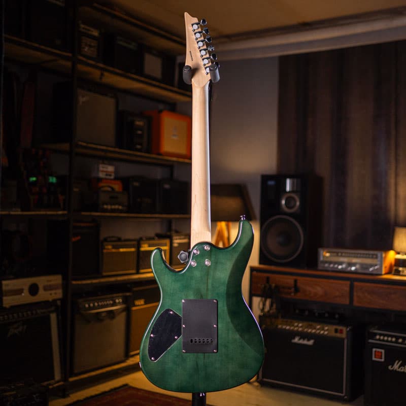 گیتار الکتریک طرح آیبانِز Ibanez HSS Strat Green — تصویر ۸