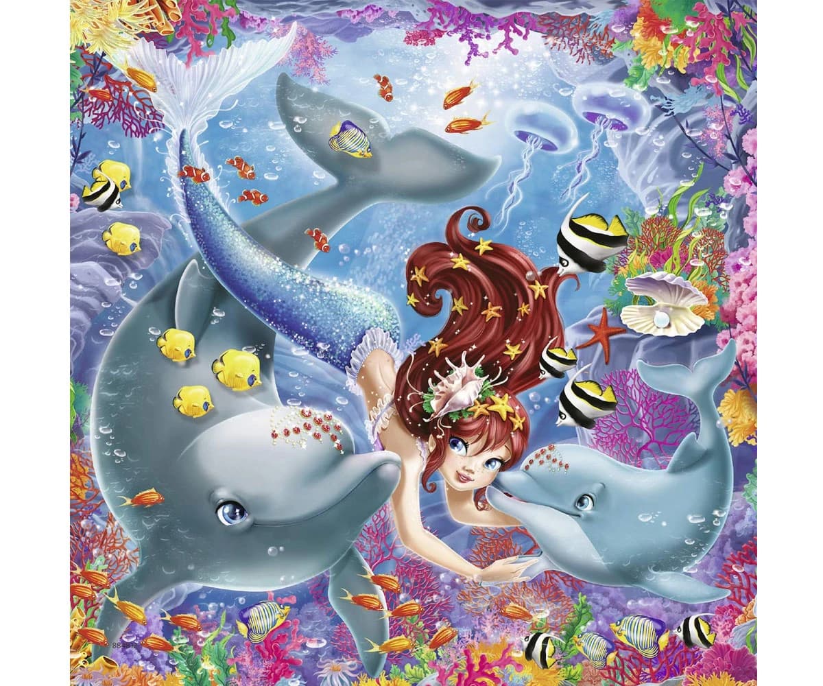 پازل 147 تكه رونزبرگر طرح Mermaids كد 08063 — تصویر ۳