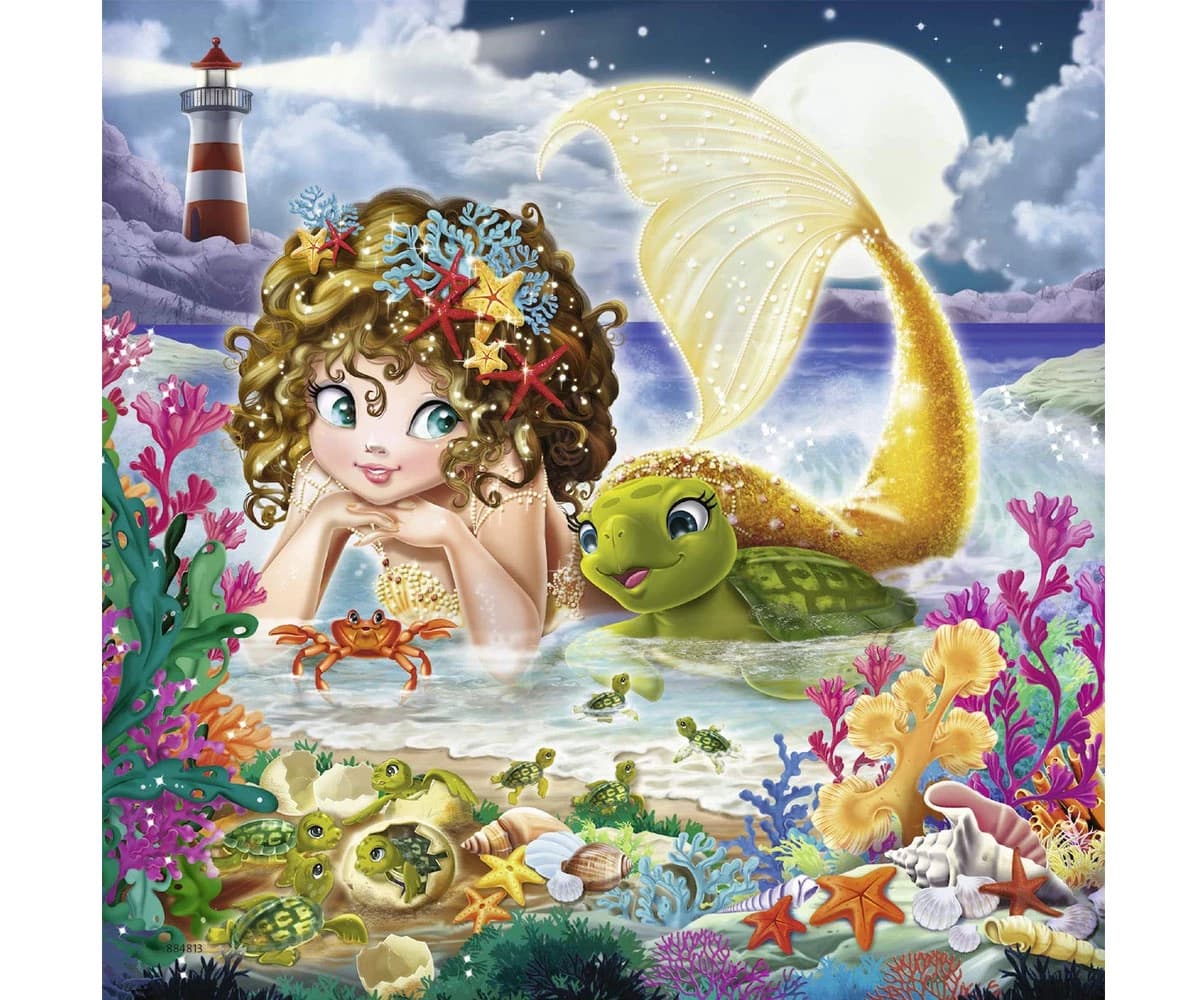 پازل 147 تكه رونزبرگر طرح Mermaids كد 08063 — تصویر ۴