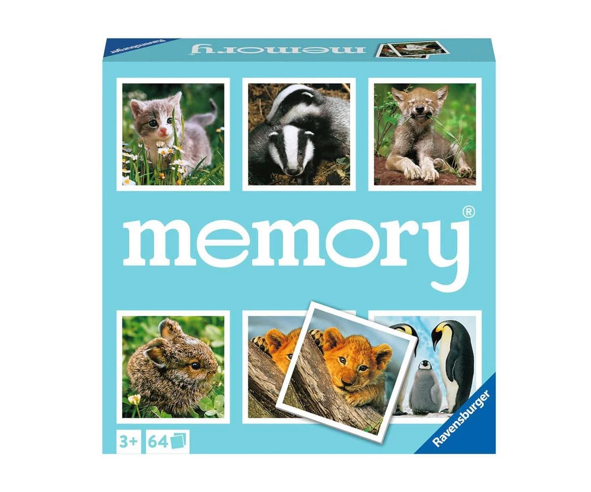 بازی دسته جمعی رونزبرگر طرح Animal Babies memory كد 20879