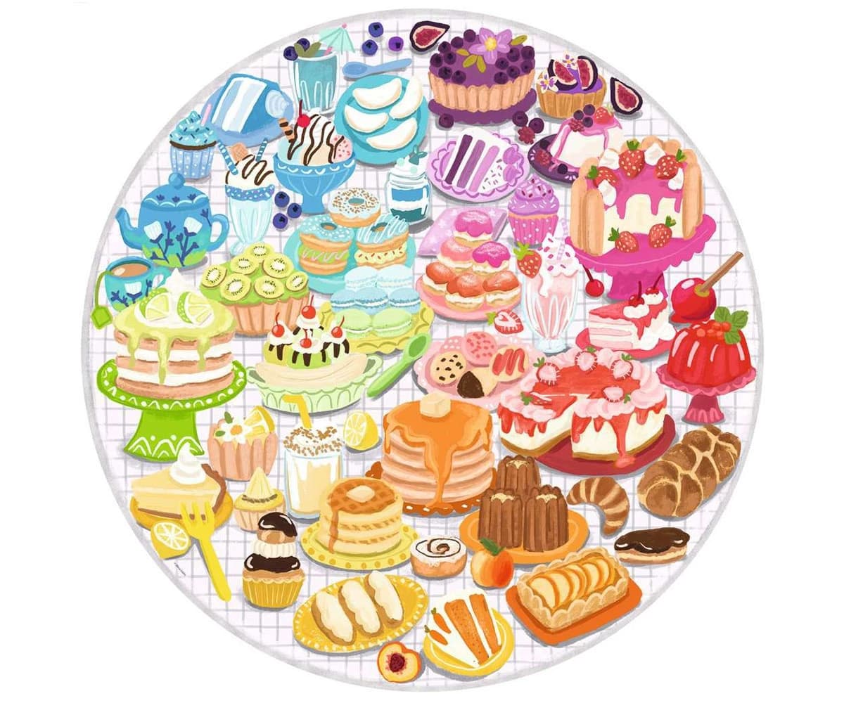 پازل 500 تكه رونزبرگر طرح Desserts كد 17171 — تصویر ۲
