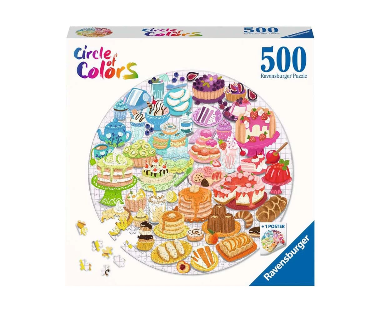 پازل 500 تكه رونزبرگر طرح Desserts كد 17171