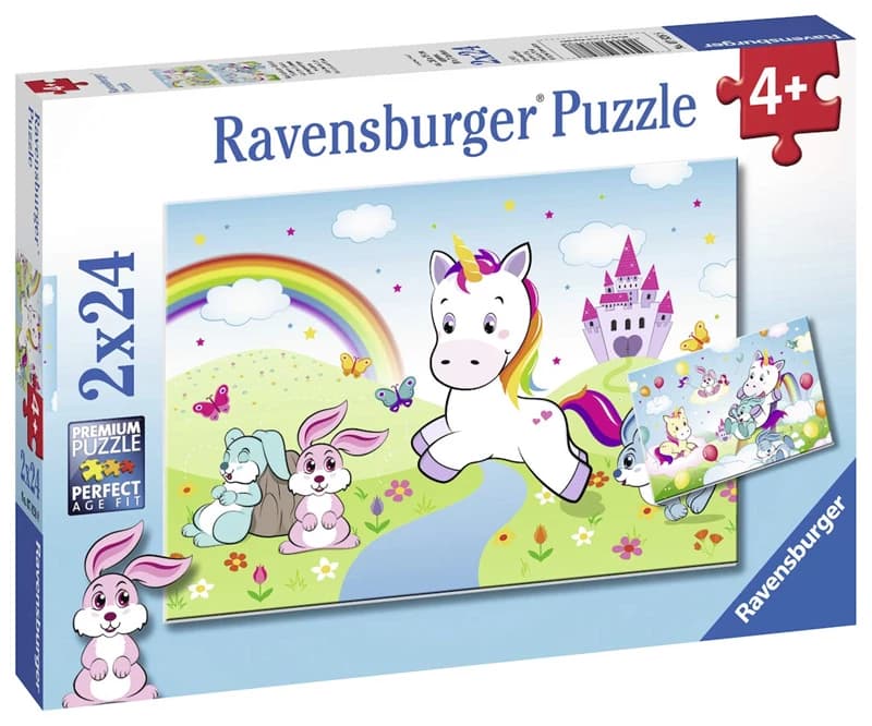 پازل 48 تكه رونزبرگر طرح Fairytale Unicorn كد 07828